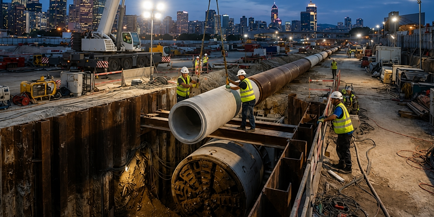 How Microtunneling Contractors Win Bigger Infrastructure Projects